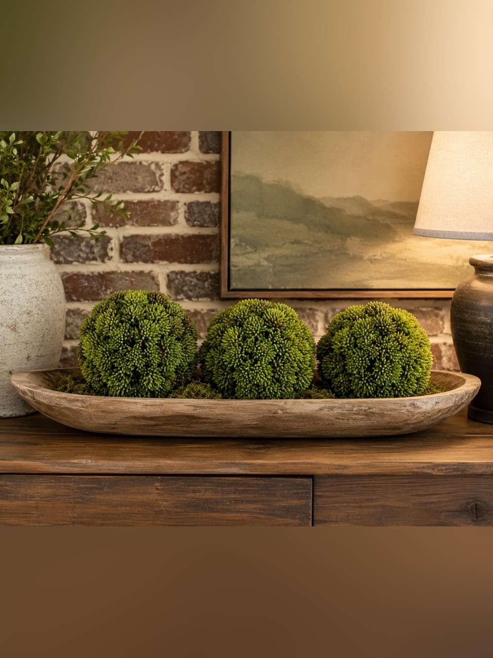 Decorative Sedum Balls by Creative Displays - 3 balls